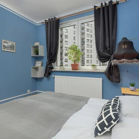 דירה Turquoise Blue Bialoleka By Renters